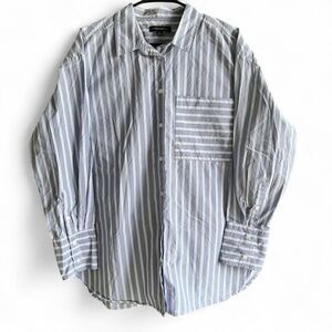 Banana-republic Men's Striped Dress Shirt